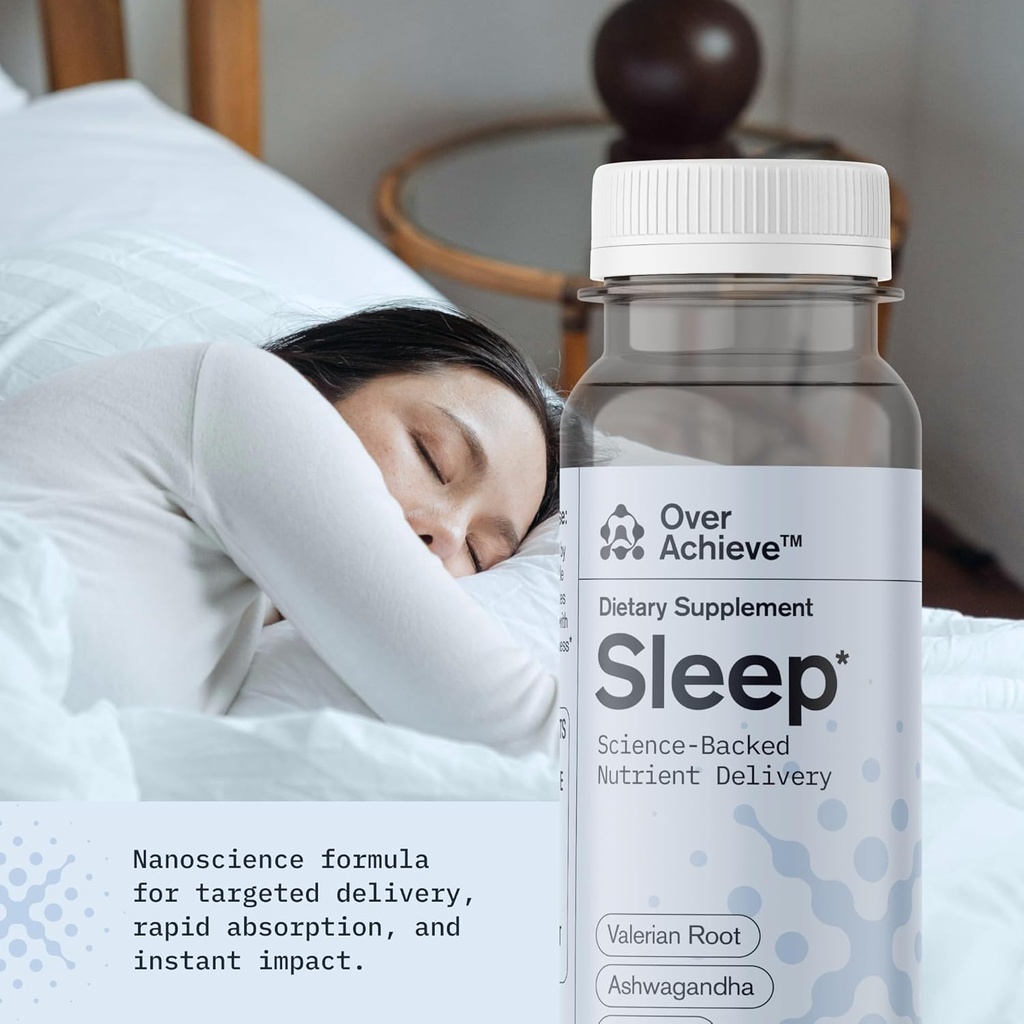 Suplemento Paquete de Variedad con Tecnología de Nanociencia Avanzada, 3 Pack, Estrés Calming Bebida Relájate, Bebida de Ayuda al Sueño, Bebida de Suplemento de Setas, 2 oz Shot