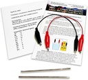 Generador de Plata Colloidal Wire 99.99% Pure 12-Gauge (0.08 in./2.06 mm) Conjunto de (2) Rodes de 4 pulgadas + Generador Mini/Travel - Incluye alambres + Instrucciones completas