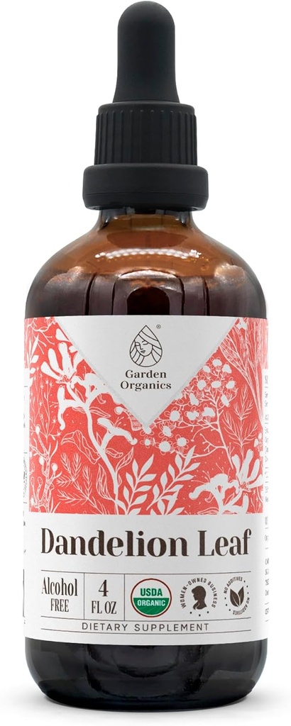 Hoja de Dandelión USDA Extracto Sin Alcohol Orgánica ← Suplemento dietético, Tintura de alta potencia, Sistema digestivo ← Hoja de Dandelión Orgánica Certificada Natural (Taraxacum Officinale) Hoja seca 4 oz