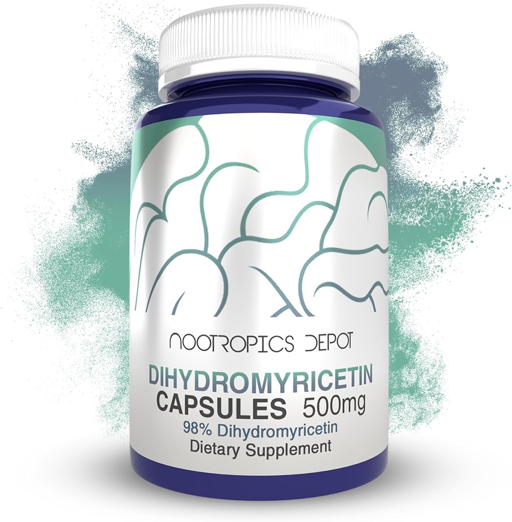 Nootropics Depot Dihydromyricetin (DHM) Capsules | 500mg | 60 Count