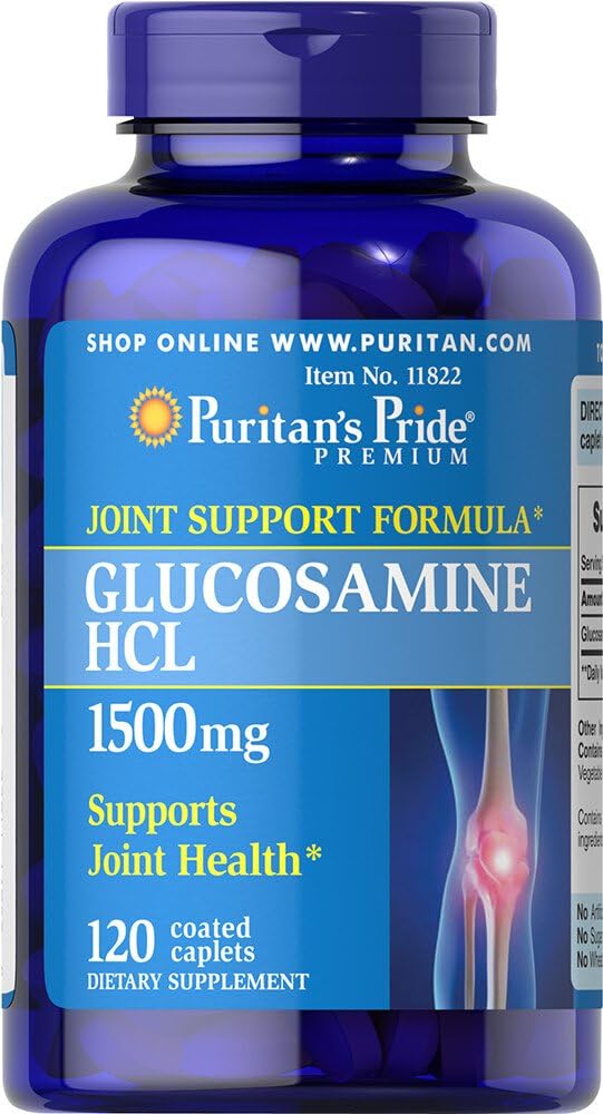 Pride de Puritan Glucosamine 1500 mg Caplets, 120 Conde