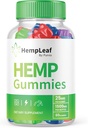 Ganchos de hoja de cáñamo - Fórmula oficial - Ganchos de hoja de cáñamo con extracto de cáñamo, Cáñamo de rendimiento Zen de alta tensión avanzada Blend, Cáñamo de cáñamo de cúmulo de cúmulo de cúmulo de cúmulo de zen (60 Gummies)