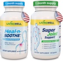HEAL-N-SOOTHE y Super Joint Support - Suplementos Naturales Conjuntos