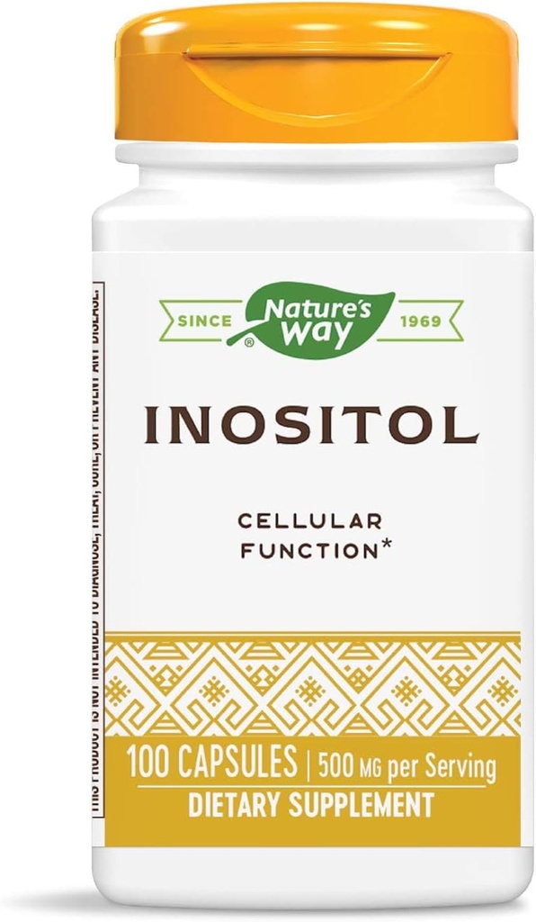 Camino de la Naturaleza Inositol, 500 mg por por porción, 100 cápsulas