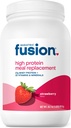 Bariatric Fusion Strawberry Meal Reemplazo 27g Protein Powder, 21 Tubo de servicio para pacientes de cirugía barátrica incluyendo Bypass gástrico y Gastrectomía delgado - No Gluten, Aspartame o Sugar