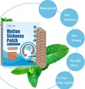 Motion Patches de Enfermedad, Sea Sickness Patch para Crucero - Adultos y Niños ((20 Cuenta - Pack de 1))