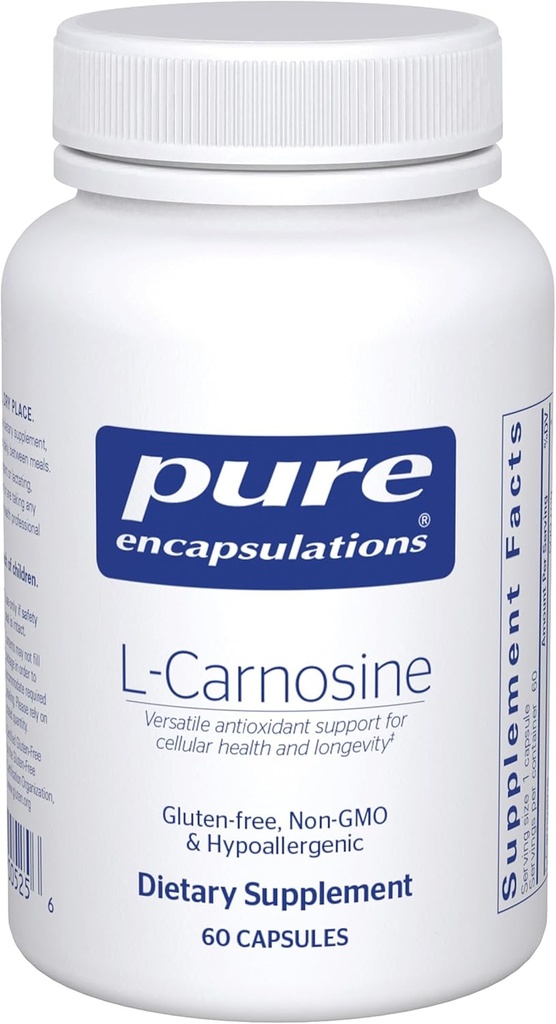 Pure Encapsulations L-Carnosine ← Amino Acid Supplement for Joints, Brain, Antioxidants, Heart Health, and Exercise*
