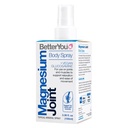 BetterYou Magnesium Joint Body Spray - Muscle Relief Spray - Topical Magnesium Chloride and Glucosamine - Cooling Menthol and Eucalyptus - 3.38 oz