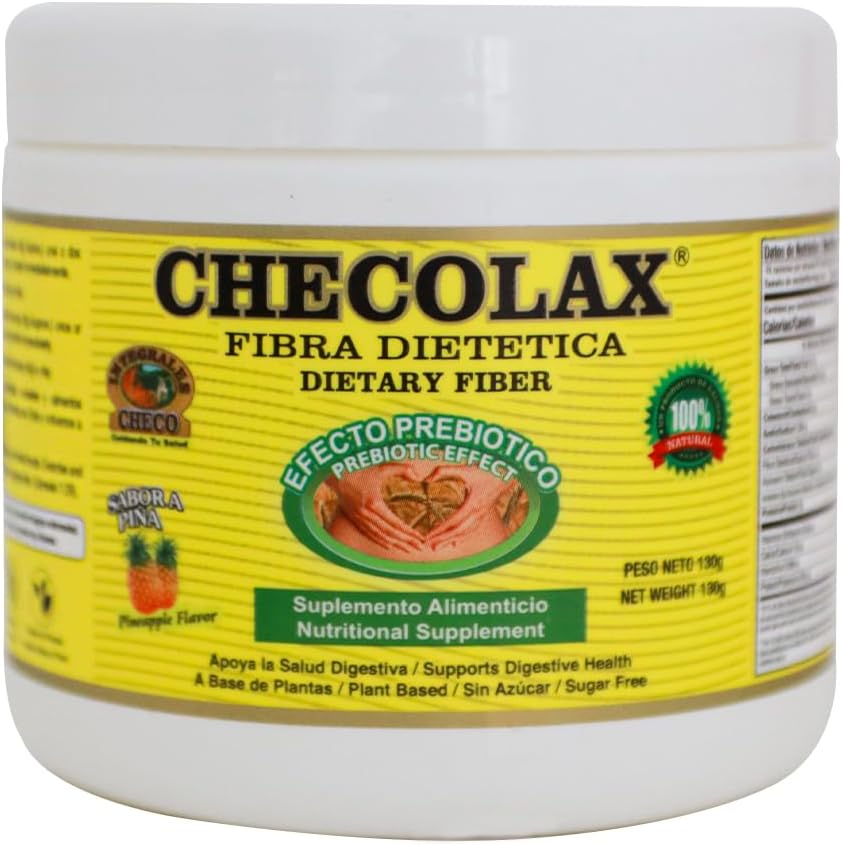 Nuestra Fibra Alimentaria Alimenta Naturalmente, Promueve la Pérdida de Peso, Detox, Apoya la Regularidad, Alivio de Bloating & Gut Health, Azúcar Libre, No GMO, Planta-Basada - PINEAPPLE Flavor (4.5 oz)