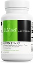 DaVinci Labs Green Tea-70 - Suplemento dietético para apoyar el sistema inmunológico, la salud cardiovascular y la salud colesterol - con el éxodo de té verde - Difunción - Sin gluten -60 cápsulas vegetarianas
