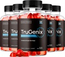 (5 Pack) TruGenix Gummies, TruGenix Gummies for Men, Official TruGenix Gummies Advanced Formula, TruGenix ACV Gummies, TruGenix Support Suplemento Gummies, Fórmula Premium, 300 Gummies para 5 meses
