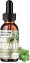Wild Oregano Oil 1oz Bottle - California Natural - Immune System & Digestive Support - Promote Gut Health & Healthy Digestion - 100% Vegetarian - 70% Carvacrol - Herbal Supplement - 1oz