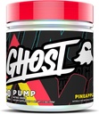 Bomba GHOST Nitric Oxide Powder, Pineapple - 40 Servings - Suplementos Pre-Trabajo Libres de Azúcar - L-Citrulline, Arginine Nitrate & L-Glutathione - Soy &amp; Gluten-Free, Vegan
