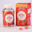 Genérico Rise. Biotina Gummies tóxicoPelo fuerte, uñas fuertes,Esquía de arado tóxica con biotina, vitamina B12, vitamina E, C I 30 Gummies Pack para Hombres &amp; Mujeres (PACK de 1), Nautral