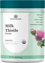 Nature Restore USDA Certified Organic Milk Thistle Seed Powder, 10 onzas, Envasado en California