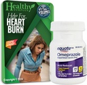 Saludable Superplus Equate Omeprazole 20mg 14 días Curso de Tratamiento y Volumen Vital Consejos Tarjeta Bundle