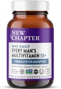 Nuevo Capítulo Multivitamínico Hombres 50 Plus para Cerebro, Corazón, Digestivo, Prostata &amp; Apoyo Inmunitario con 20+ Nutrientes + Astaxanthin - Cada Hombre Uno Daily 55+, Gentle on The Stomach - 48 ct