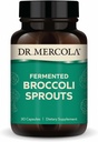 Dr. Mercola Orgánica Protecciones de Brocoli Fermentada - Proporciona Super Antioxidantes - Apoya Procesos de Detoxificación - Broccoli Orgánica Total - No GMO, Libre de gluten &amp; Soy-libre - 30 cápsulas (30 Serviciones)