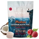 TruWild Motion All Natural Pre Workout Powder Drink Mix for Men &amp; Women with No Jitters or Crash, Whole Food Plant Based Vegan, Organic with Electrolytes + BioPerine, 20 Servings (Coconut Raspberry)