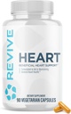 Revive MD Health Supplements, 90 Veggie Capsules - CoQ10 Supplement Supports Heart Muscle Function - Coenzyme Q10 200mg Promotes Healthy Flow - Vegan-Friendly &amp; Gluten-Free