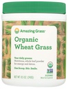 Asombroso Grass Wheat Gras Powder: 100% Whole-Leaf Wheat Grass Powder for Energy, Detox &amp; Immunity Support, Chlorophyll Provide Greens, 30 Servings