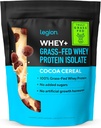 LEGION Whey+ Protein Whey Isolate from Grass Fed Cows - Whey Protein Isolate Powder Low Calorie, Non-GMO, Sugar Free, Lactose and Gluten Free, All Natural Protein Powder for Men &amp; Women 30 Servings