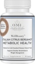 WELLBEAUTY Italian Citrus Bergamot Metabolic Health, Award Winning Cardiologist Desarrollado para apoyar sano colesterol " Triglyceride Levels Ya en rango normal, 7 Key Polyphenols, 30-Day Supply