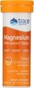 Trace Minerals Ø Magnesium Effervescent Tablet ← Promociona Hearth Health, pH Balance, Energy Mood TEN Gluten Free, Sugar Free, Certified Vegan TEN Orange 10 Tablet 1 Tube