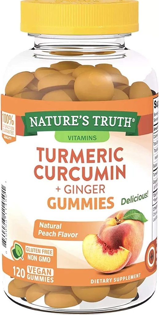 La Verdad de la Naturaleza Gummies Turmérica, 120 Conde