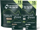 Nutrición en la proteína de Go Whey Packets con Creatina – 25g Proteína + 5g Creatina – Polvo de proteína de un solo paso - Empaquetado de Variedad (Vanilla y Chocolate) (30-Pack)