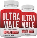 (2 Pack) Ultra Male Pills, Power Ultra Male Supplement Advanced Formula, 120 Con