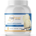 Nutrición de Egghead - Egg White Protein - 24 G (Gramos) 3.3 Libra, No lácteos, Libre de gluten, No GMO, Hecho en los EE.UU. (Vanilla)