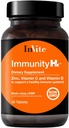 Invitar la inmunidad de salud HxTM - Apoya un sistema de inmunológico saludable - 500 mg de vitamina C, 50 mcg (2000 UI) de vitamina D3 y 30 mg de zinc - 30 tabletas (2-Pack)