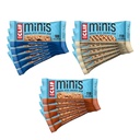 CLIF BAR Minis - Empaquetado de Variedad - Fabricado con Avena Orgánica - 4-5g Proteína - No GMO - Planta Basada - Snack-Size Energy Bars - 0.99 oz. (30 Cuenta)