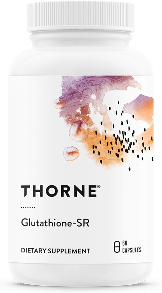 THORNE - Glutathione-SR - Glutatione de liberación sostenida para soporte antioxidante* - 60 cápsulas