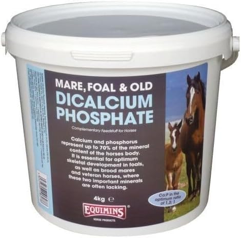 Dicalcium Phospate, Equimins, Horse Nutrition, Breeding and Youngstock, 4kg