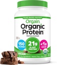 Orgain Orgain Orgain Pólvora de Proteína Vegana Orgaina, Cerdo de Chocolate Creamy - 21g Proteína vegetal, fibra prebiótica de 6g, carbohidratos de baja red, sin ingredientes de lactosa, sin azúcar añadido, no fumador, para sacudidas " , 2,03 lb