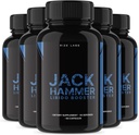 rize labs (5 Pack) Jack Hammer Libido Booster para Hombres, Jack Hammer Libido Booster Suplemento, Jack Hammer Libido Booster Powerful All Natural Formula to Improve Performance, Reviews (300 capsules)