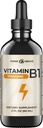 Vitamina B1 Monolito de tiamina - Suplemento de gotas líquidas (2 FL OZ)