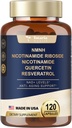 Totaria (1 Pack) NMNH (Dihydronicotinamide Mononucleotide) Supplement w/Niacinamide (Vitamin B3), Trans-Resveratrol, for Anti Aging, Energy, Focus