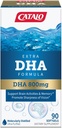 CATALO Extra DHA Fórmula, 800mg DHA por ser, Ocean Fish Oil Softgels con sabor natural de limón, Destilación molecular avanzada, fácil de cambiar, sin colores artificiales y conservadores – 90 Softgels