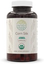 HerbEra Corn Silk USDA Organic 120 Capsules ← Suplemento Natural Herbal ← Certified Organic Vegetarian Capsules and Organic Corn Silk (Zea Mays) Dried Silk (120 cápsulas)