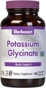 Bluebonnet Potassium Supplement 99 mg Albion Glycinate Complex - Electrolyte Balance, Muscle Strength & Recovery Mineral Support for Women & Men* - Non-GMO, Vegan, Gluten-Free - 90 Vegetable Capsules