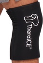 TheraICE Knee Ice Pack Wrap Compression Sleeve for Injuries, Reusable Gel Cold Packs Brace Also for Elbow, Ankle & Calf - Flexible Cold Wrap Recovery for Meniscus, ACL, MCL Pain Relief