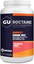 GU Energy Roctane Ultra Endurance Energy Drink Mix, Vegan, Gluten-Free, Kosher, 35mg of Caffeine, and Dairy-Free n-the-Go Energy for Any Workout, 3.44-Pound Jar, Tropical Fruit