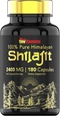 tnvitamins Shilajit Capsules 2400 MG - 180 Capsules tención 100% Pure Himalayan Shilajit Capsules for Men &amp; Women ← Shilajit Resin Suplemento TENIDO ¡Tres meses de suministro!