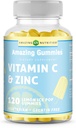Fórmulas asombrosas Vitamina C con el suplemento Zinc ¦