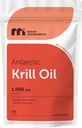 Micro Ingredientes Suplemento de aceite de Krill Antártico, 1000mg Por Serving, 300 Soft-Gels, Rich in Omega-3s EPA, DHA &amp; Natural Astaxanthin, soporta el sistema de inmunos &amp; Brain Health, Fácil de Tragar