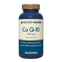 Suplemento Wonder CoQ10 de la naturaleza - CoQ10 200 mg Softgels para apoyar la salud del corazón, la función cardiovascular y la producción de energía celular, 120 Softgels, 120 días de suministro