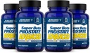 SUPER BETA PROSTATE Avanzado – Promover el sueño, el emptying de la vejiga de apoyo. Suplemento de apoyo de próstata para la salud de los hombres con Beta Sitosterol, no Saw Palmetto. (240 Caplets, 4-Pack)